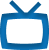 tv blue icon