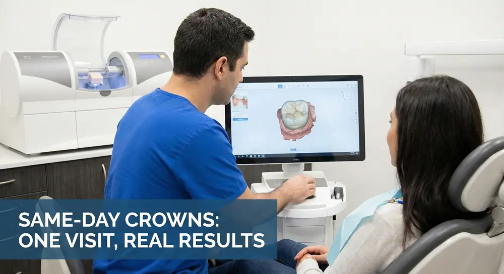 Same‑Day Dental Crowns Gold Coast Dental Why How ?